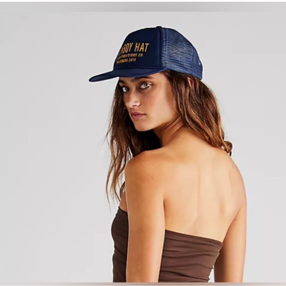 Free People Cowboy Baseball Hat.